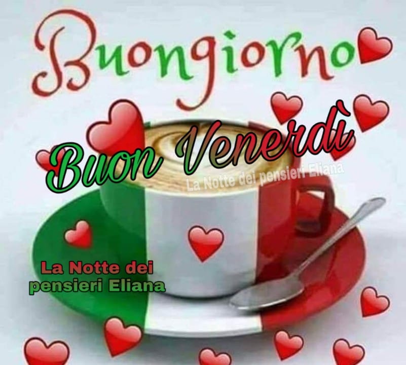 11 Buon Venerdi Andra Tutto Bene Buongiorno Cloud